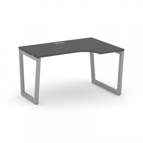 Style Project Стол рабочий эргоном. SN-5T2.SPA-011(R) Акация Лорка/Металл Антрацит/Заглушка Пластик фото 18