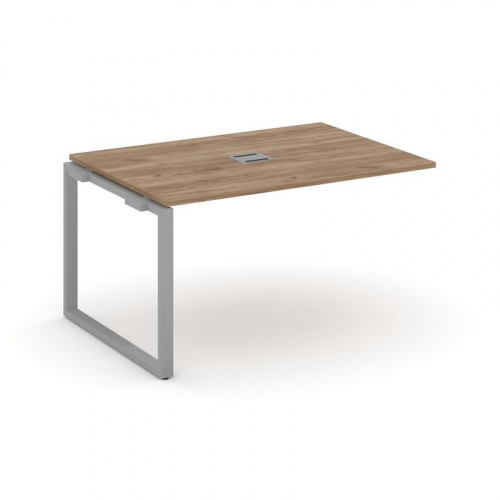 Style Project Проходной наб. элем. перег. стола SN-6O.NSPRG-002 Вяз Благородный/Металл Белый 1180*98