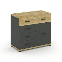 Тумба приставная с 5 ящиками Concept CN.TSP-016 A