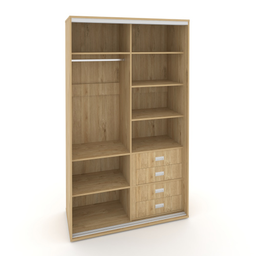 Корпус 2-х секционного шкафа высокого L=1400мм Maris SH.K2-4.1 K7 фото 3 Корпус 2-х секционного шкафа высокого L=1400мм Maris SH.K2-4.1 K7 фото 3