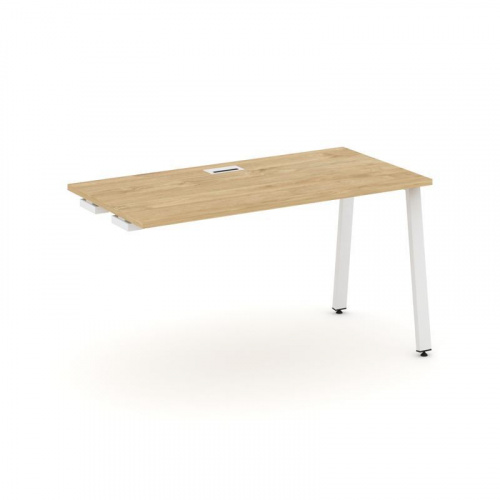 Style Project Стол-приставка к опор. элем. SN-6A.OPRS-012 Дуб Наварра/Металл Антрацит 1180*700*750 фото 21