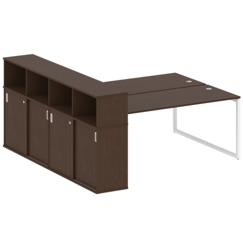 Бенч-система с шкафом-купе на О-обр. м/к Metal System Quattro 40БО.РС-СШК-4.5 фото 5 Бенч-система с шкафом-купе на О-обр. м/к Metal System Quattro 40БО.РС-СШК-4.5 фото 5