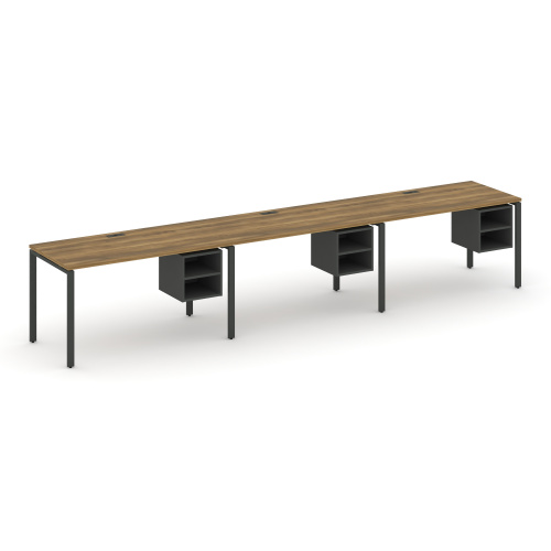 Бенч-система на 3 места с подвесными тумбами Concept CN.ORS-126