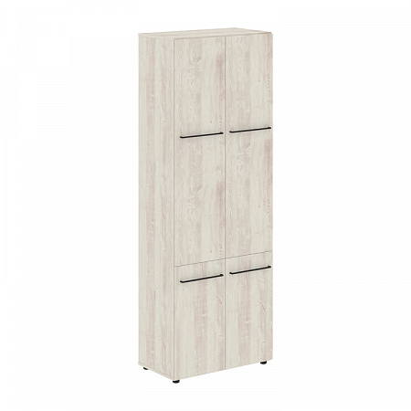 Шкаф с глухими средними и малыми дверьми Loftis LHC 80.3