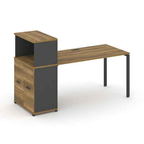 Стол офисный с опорным распашным шкафом Concept CN.SP-227