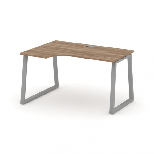 Style Project Стол рабочий эргоном. SN-6T1.SPA-021(L) Акация Лорка/Металл Антрацит/Заглушка Пластик фото 10