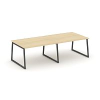 Style Project Стол переговорный SN-4T1.SPRG-043.3 Акация Лорка/Металл Антрацит 2760*1180*750