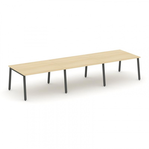 Style Project Стол переговорный SN-6A.SPRG-052.3 Акация Лорка/Металл Антрацит 3540*1180*750 фото 28