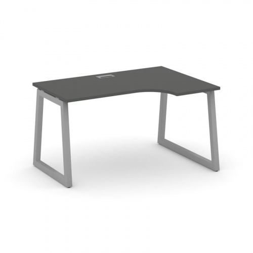 Style Project Стол рабочий эргоном. SN-5T1.SPA-022(R) Акация Лорка/Металл Антрацит/Заглушка Пластик фото 18