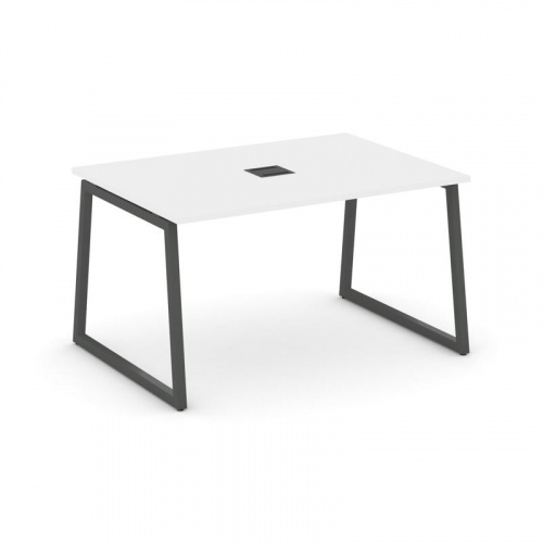 Style Project Стол переговорный SN-4T1.SPRG-002 Акация Лорка/Металл Антрацит/Заглушка Металл Антраци фото 26