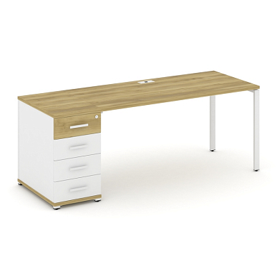 Стол офисный с опорной тумбой Concept CN.SP-404