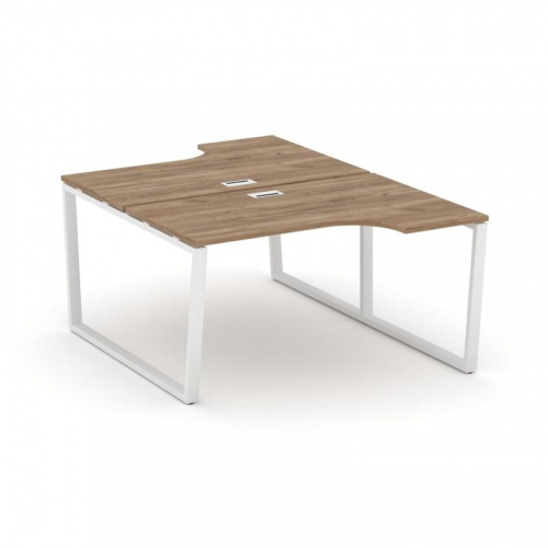 Style Project Рабочая станция эргоном. SN-6T2.DRPA-012 Акация Лорка/Металл Антрацит/Заглушка Пластик фото 11