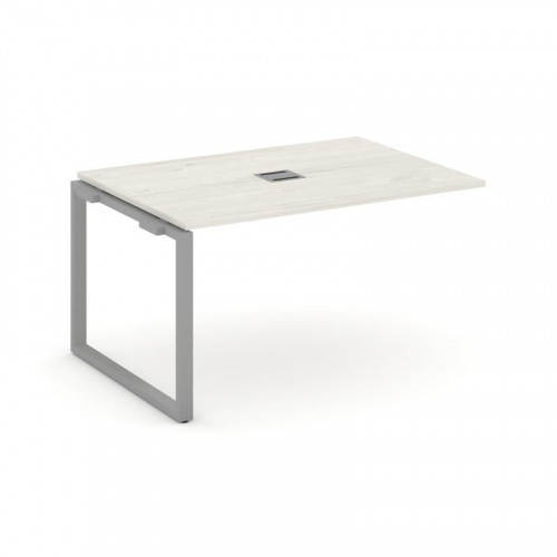 Style Project Проходной наб. элем. перег. стола SN-6O.NSPRG-002 Вяз Благородный/Металл Белый 1180*98 фото 6