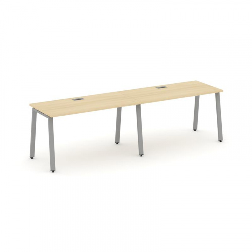 Style Project Рабочая станция 1 сторон. SN-6A.ORS-014 Акация Лорка/Металл Белый 3160*700*750 фото 12