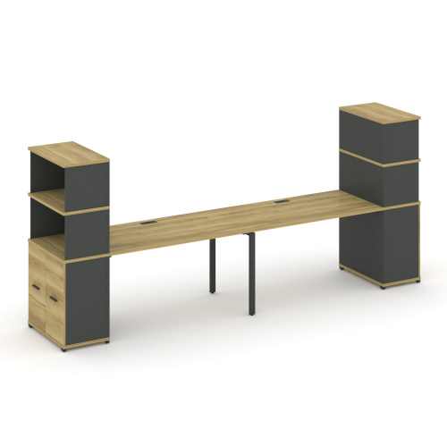 Бенч-система с опорными распашными шкафами Concept CN.ORS-229 фото 4