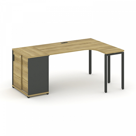 Стол эргономичный с опорным шкафом-купе Concept CN.SA-217(R)