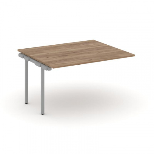 Style Project Проходной наб. элем. перег. стола SN-4P.NSPRG-033.3 Вяз Благородный/Металл Белый 1380* фото 9