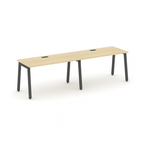 Style Project Рабочая станция 1 сторон. SN-5A.ORS-001 Тиквуд Светлый/Металл Антрацит 1960*600*750 фото 27