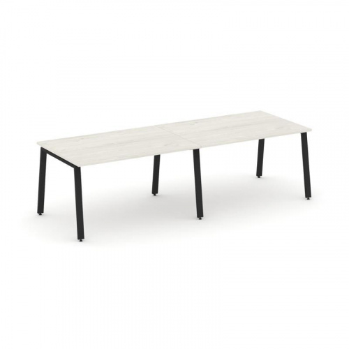 Style Project Стол переговорный SN-6A.SPRG-011.3 Тиквуд Светлый/Металл Антрацит 1960*980*750 фото 10