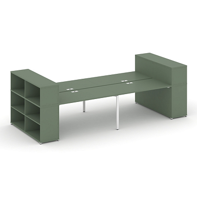 Бенч-система с опорными стеллажами Concept CN.DRS-253