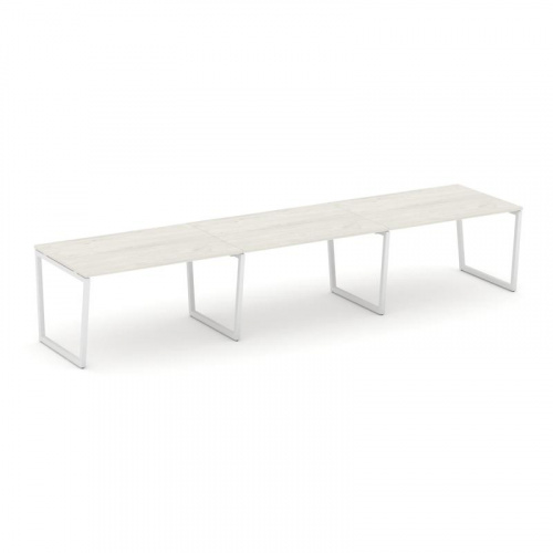 Style Project Стол переговорный SN-4T2.SPRG-023.3 Акация Лорка/Металл Антрацит 4410*980*750 фото 12