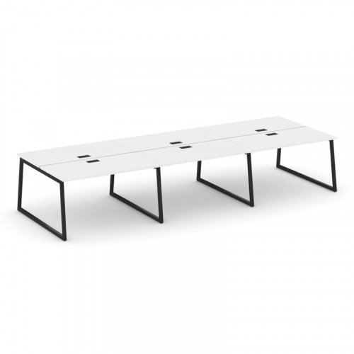 Style Project Рабочая станция 2-х сторон. SN-4T1.DRS-081 Акация Лорка/Металл Антрацит/Заглушка Пласт фото 4