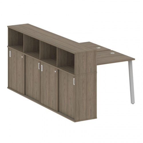 Бенч-система с шкафом-купе на А-обр. м/к Metal System БА.РС-СШК-4.1 фото 4