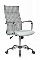 Кресло Art RCH 6017H Серо-белый