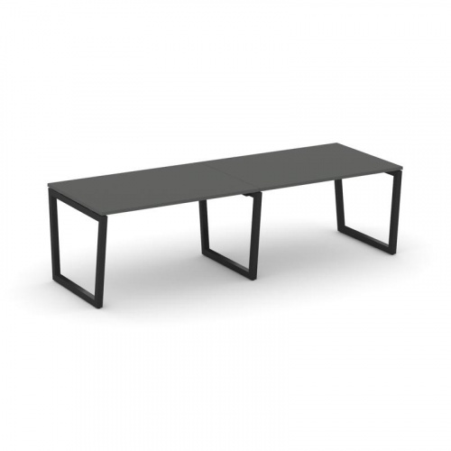 Style Project Стол переговорный SN-5T2.SPRG-013.3 Акация Лорка/Металл Антрацит 2760*980*750 фото 7