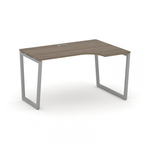 Style Project Стол рабочий эргоном. SN-4T2.SPA-022(R) Акация Лорка/Металл Антрацит/Заглушка Пластик фото 13