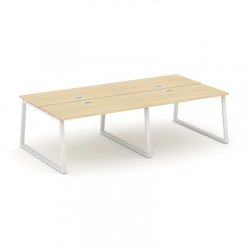 Style Project Рабочая станция 2-х сторон. SN-6T1.DRS-052 Акация Лорка/Металл Антрацит/Заглушка Пласт фото 21