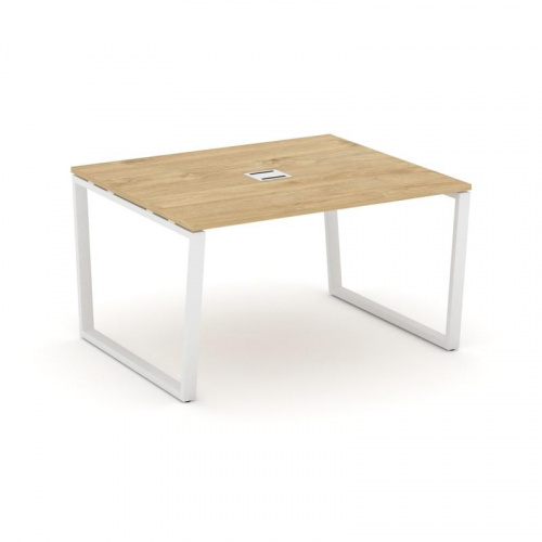 Style Project Стол переговорный SN-6T2.SPRG-034 Акация Лорка/Металл Антрацит/Заглушка Металл Антраци фото 3