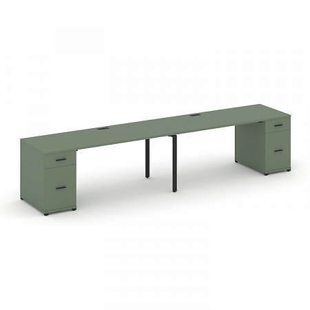 Бенч-система на 2 места с 2 опорными тумбами Concept CN.ORS-415