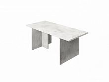 Стол переговоров на 6 человек FI-920 Хромикс белый