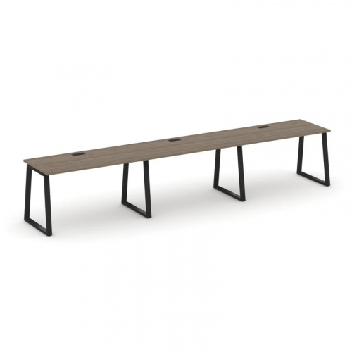 Style Project Рабочая станция 1 сторон. SN-6T1.ORS-054 Акация Лорка/Металл Антрацит/Заглушка Пластик фото 8