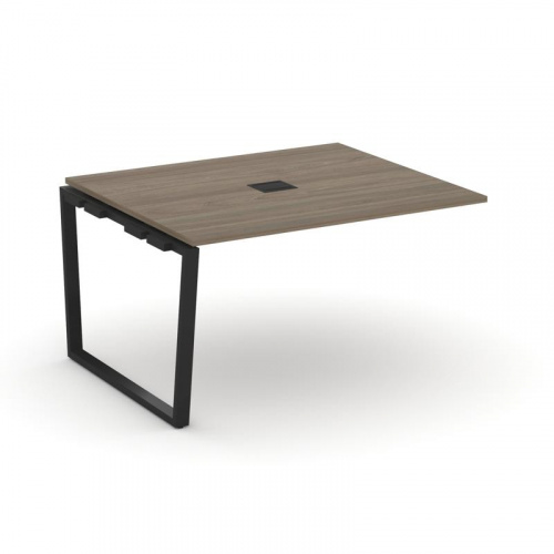 Style Project Проходной наб. элем. перег. стола SN-6T2.NSPRG-033 Акация Лорка/Металл Антрацит/Заглуш фото 8