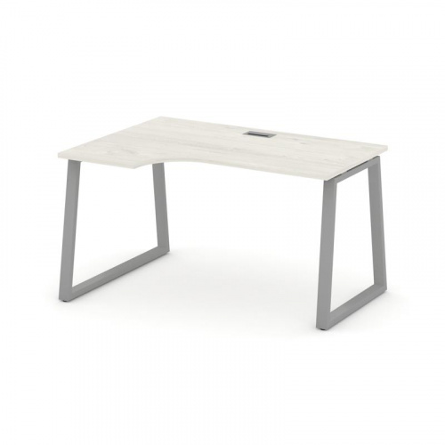 Style Project Стол рабочий эргоном. SN-6T1.SPA-021(L) Акация Лорка/Металл Антрацит/Заглушка Пластик фото 12