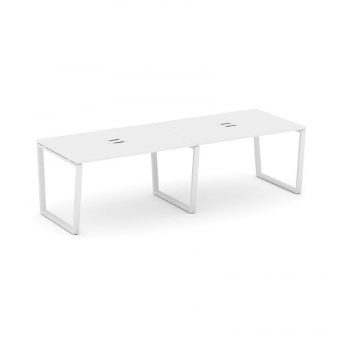 Style Project Стол переговорный SN-6T2.SPRG-012 Акация Лорка/Металл Антрацит/Заглушка Металл Антраци фото 17