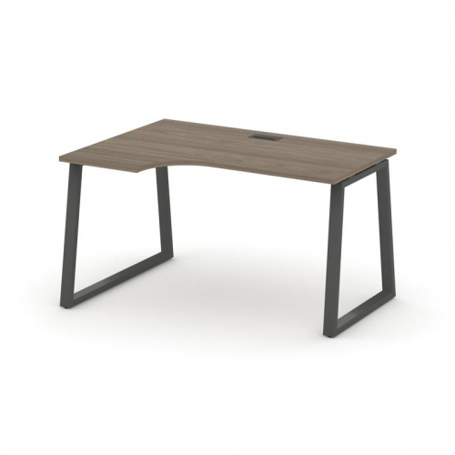 Style Project Стол рабочий эргоном. SN-6T1.SPA-021(L) Акация Лорка/Металл Антрацит/Заглушка Пластик фото 25