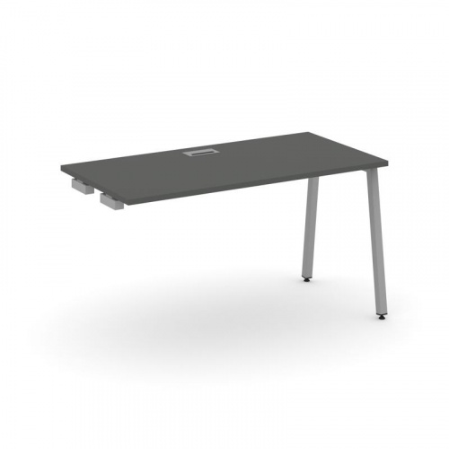 Style Project Стол-приставка к опор. элем. SN-4A.OPRS-013 Антрацит/Металл Белый 1380*700*750 фото 13