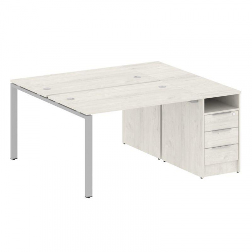 Бенч-система с тумбой на П-обр. м/к Metal System БП.РС-СТП-2.2 фото 2