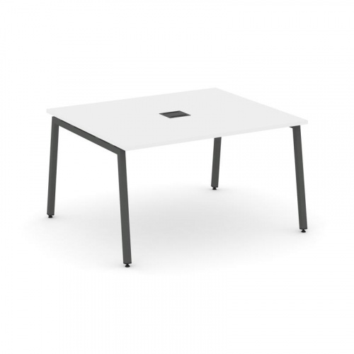 Style Project Стол переговорный SN-4A.SPRG-032 Вяз Благородный/Металл Антрацит 1180*1180*750 фото 19