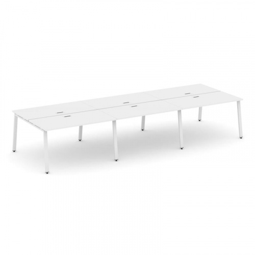 Style Project Рабочая станция 2-х сторон. SN-6A.DRS-073 Вяз Благородный/Металл Антрацит 4140*1432*75 фото 27