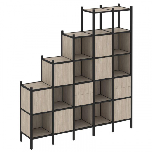 Стеллаж офисный прямой Loft VR.L-25 фото 3