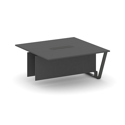 Steel Meet Проходной модуль L=1600 KD-PR.B.SPPW-16 Антрацит/Металл Антрацит 1600*1600*750