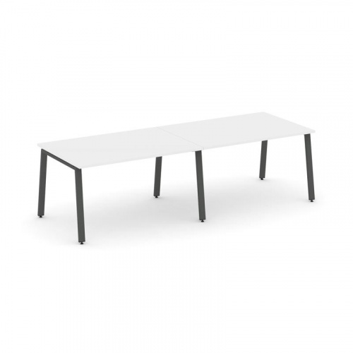 Style Project Стол переговорный SN-6A.SPRG-011.3 Тиквуд Светлый/Металл Антрацит 1960*980*750 фото 15