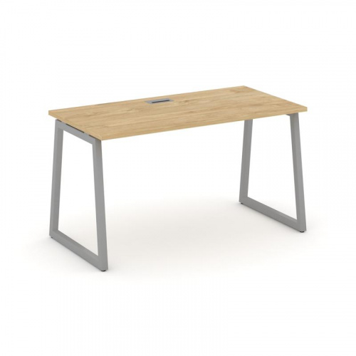 Style Project Стол письменный SN-4T1.SP-003 Акация Лорка/Металл Антрацит/Заглушка Пластик Черный 138 фото 2