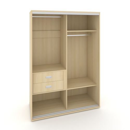 Корпус 2-х секционного шкафа низкого L=1300мм Maris SH.K2-3.2 K4