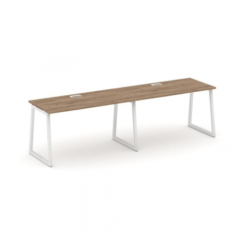 Style Project Рабочая станция 1 сторон. SN-4T1.ORS-014 Акация Лорка/Металл Антрацит/Заглушка Пластик фото 16