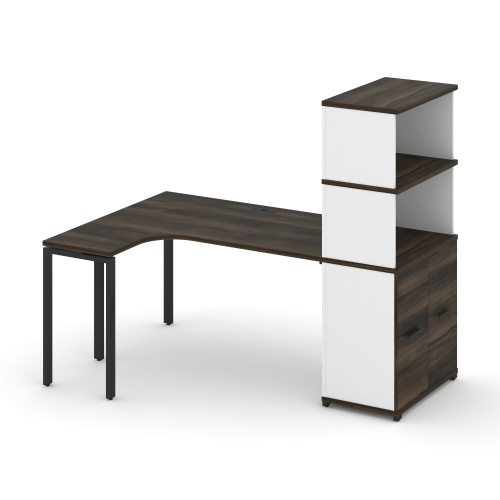 Стол эргономичный с опорным распашным шкафом Concept CN.SA-215(L) Стол эргономичный с опорным распашным шкафом Concept CN.SA-215(L)